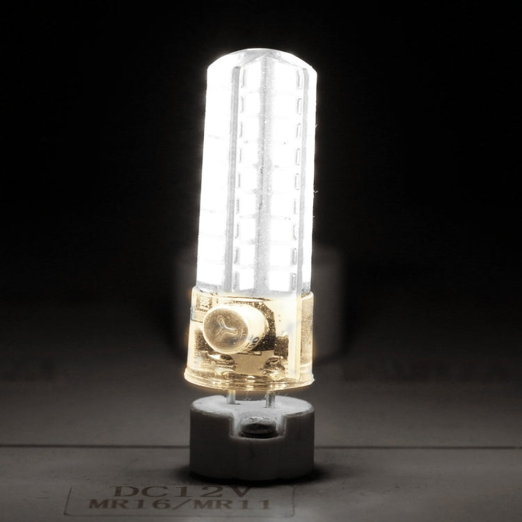 G4 72 LEDs SMD 2835 Corn Light Bulb, AC/DC 12V (White Light)