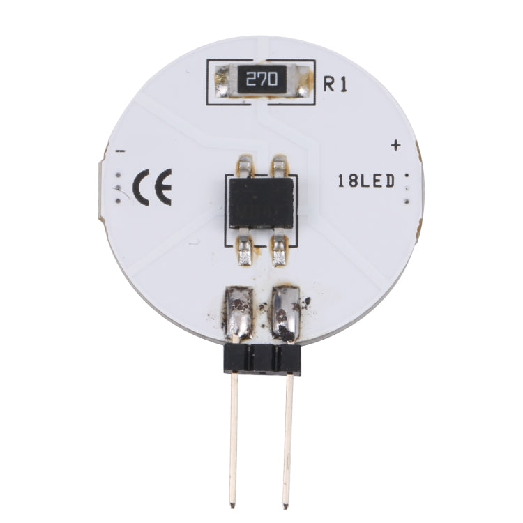 G4 18 LEDs COB Light Pin Base Lamp Bulb, AC/DC 12V (White Light)