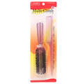 LQQKS L80 Brush and Bone Tail Comb Combo