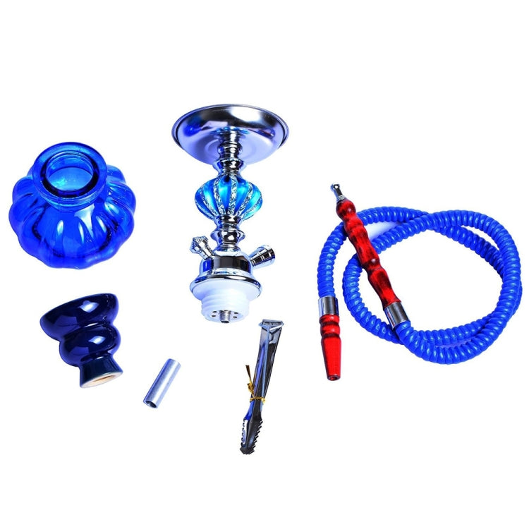 Single Tube Glass Hookah (Red)