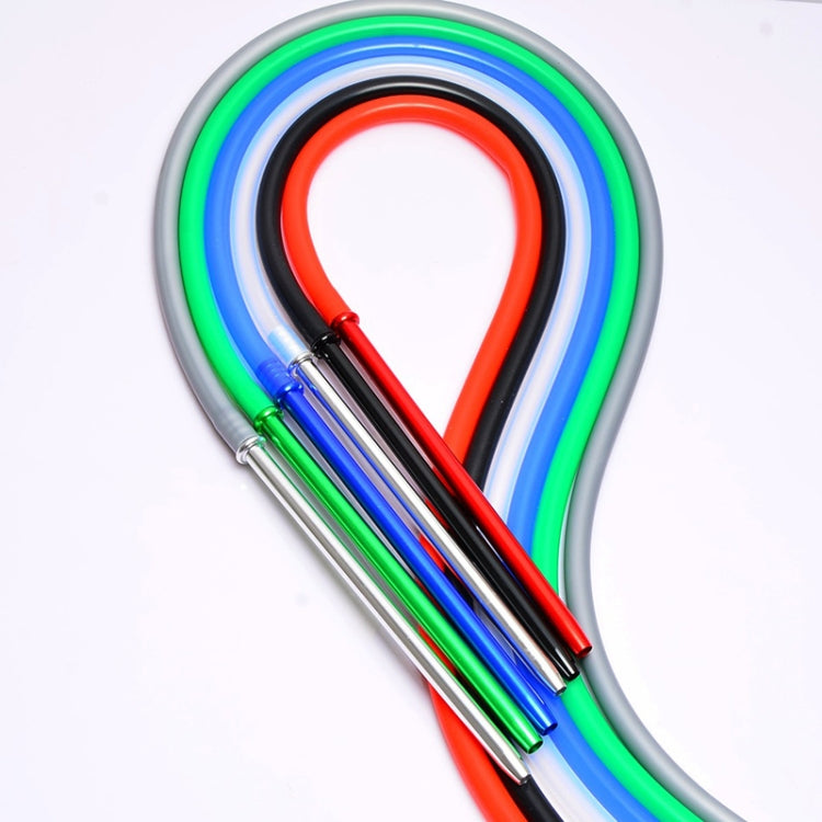 Hookah Silicone Pipe, Length: 1.7m (Silver)