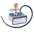 22528-YZH Acrylic Double Pipe Hookah Set (Red)