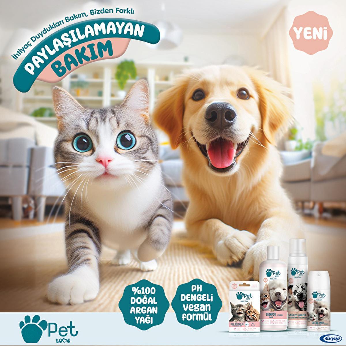 Pet Love Pet Grooming Wipes with 100% Natural Argan Oil - Convenient, Chemical-Free Cleaning for Pets
