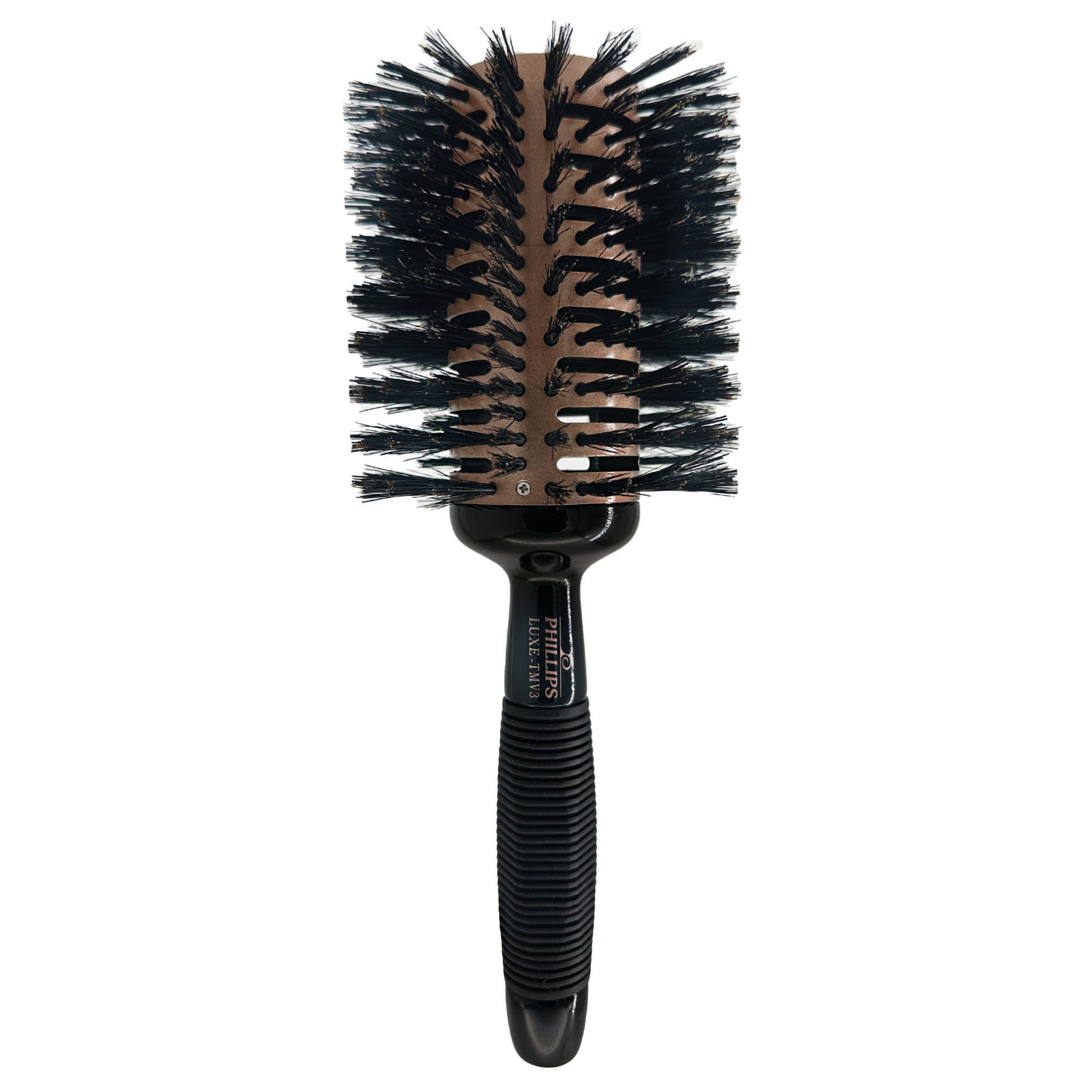 Luxe Tourmaline Monster Vent Round Hair Brush, 4 in