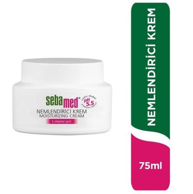 Sebamed Moisturizing Day Cream 75ml - Dermatologically Tested, pH 5.5, Vitamin E Rich Moisturizer for Dry Skin