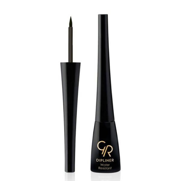 Golden Rose Liquid Eyeliner Black 5ml - Precise Eye Makeup with Easy Application