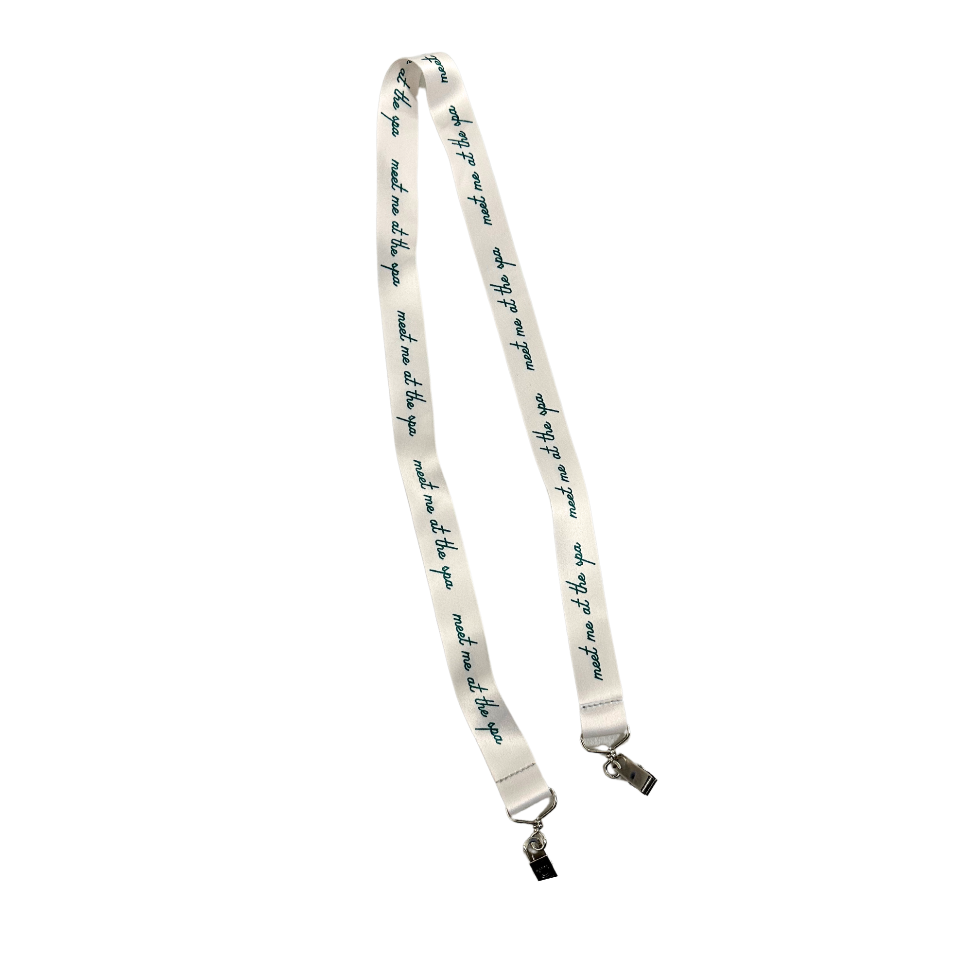 Meet Me at The Spa Clip Lanyard | Live Love Spa