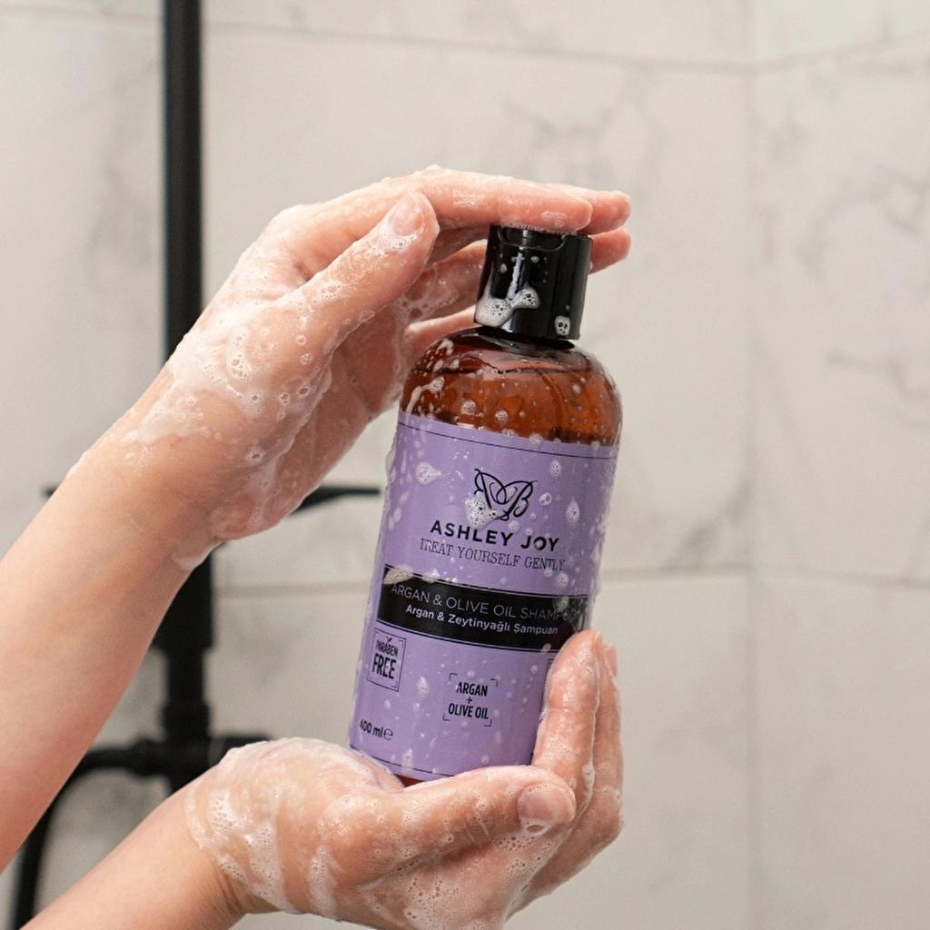 Ashley Joy Argan & Olive Oil Shampoo for Dry Hair 400 ml
