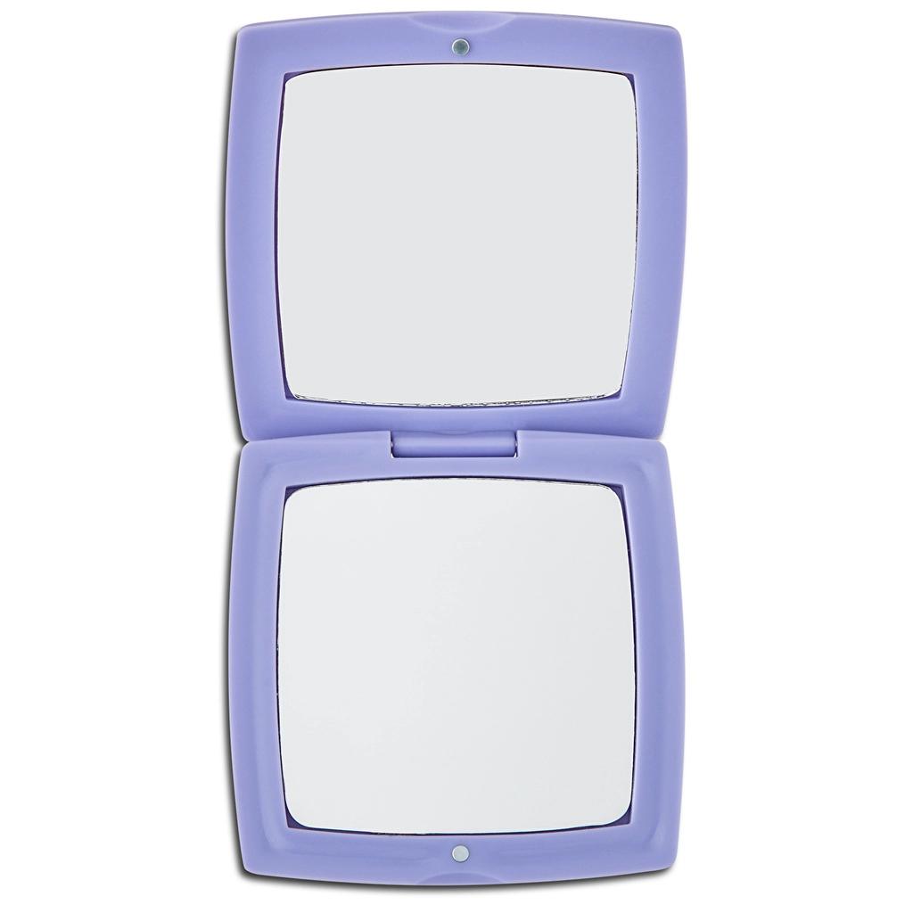 Eklips Compact Pocket Mirror Purple Travel Makeup Mirror