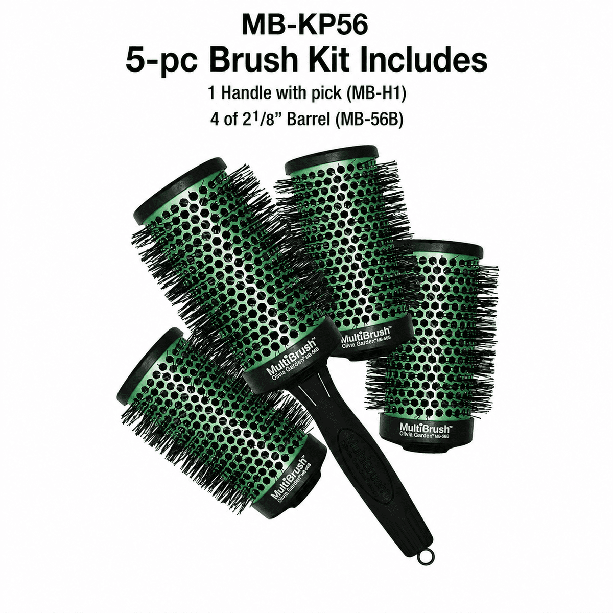 Olivia Garden Multi Brush 5 Piece Set MB-KP56
