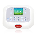 DY-GSM50A 8 in 1 Kit  315MHz / 433MHz Wireless GSM/PSTN Intelligent Anti-Burglar Alarm System, Touch Panel LCD Screen(White)
