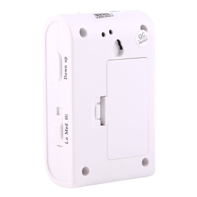 VOYE V004B2 Wireless Smart Music Home Doorbell with Dual Receiver, Remote Control Distance: 120m (Open Air)
