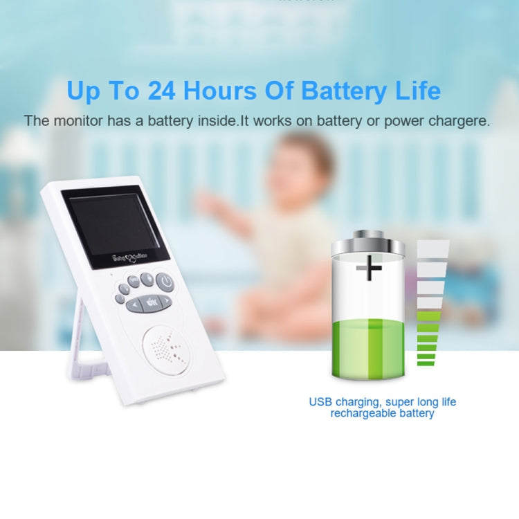 WLSES GB101 2.4 inch Wireless Surveillance Camera Baby Monitor, EU Plug