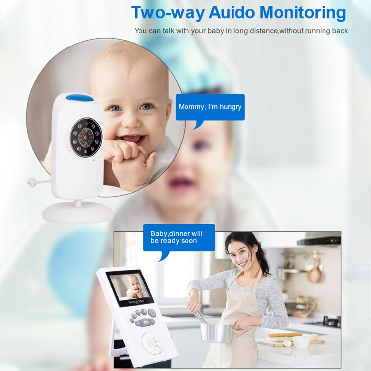 WLSES GB101 2.4 inch Wireless Surveillance Camera Baby Monitor, EU Plug