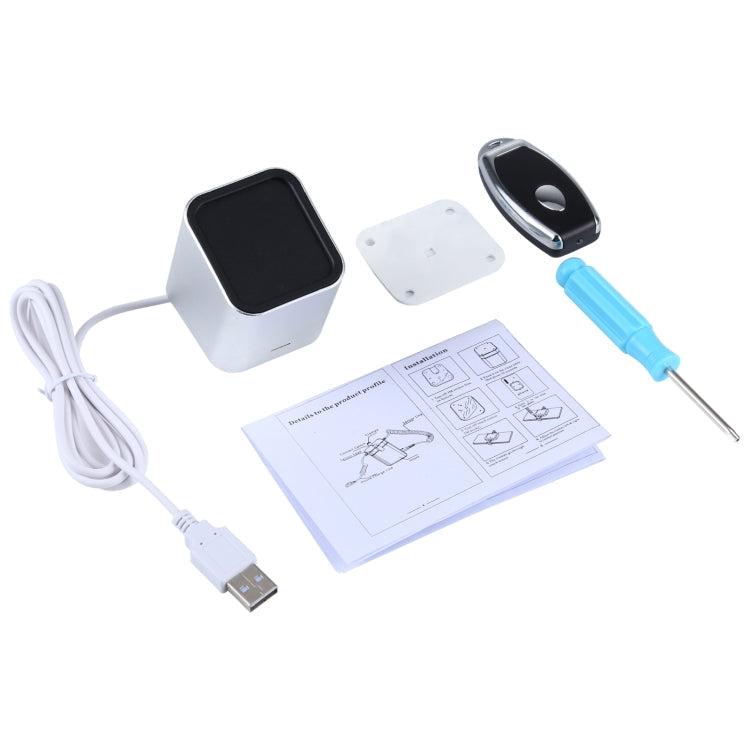 Aluminum Shell Square-column Anti-theft Alarm Stand Security System Burglar Alarm / Anti-theft Alarm Display Holder for Mobile Phones with Type-C / USB-C Port