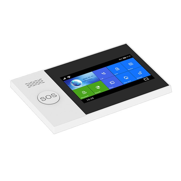 PG-107 GSM + WiFi Intelligent Alarm System with 4.3 inch TFT Display Screen