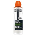 L'oréal Paris Men Expert Deodorant Shirt Protect Anti Perspirant - 48 Hour Protection, Anti-Stain, Alcohol-Free for Men