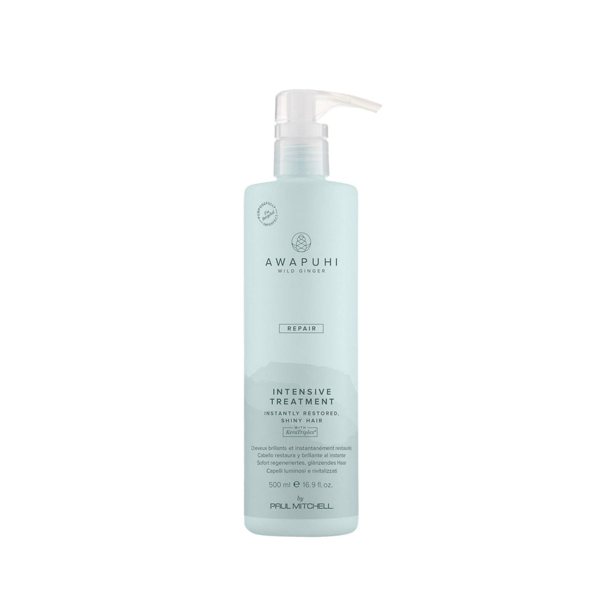 Paul Mitchell Awapuhi Wild Ginger Intensive Treatment - 500ml Hair Care for Dry & Damaged Hair