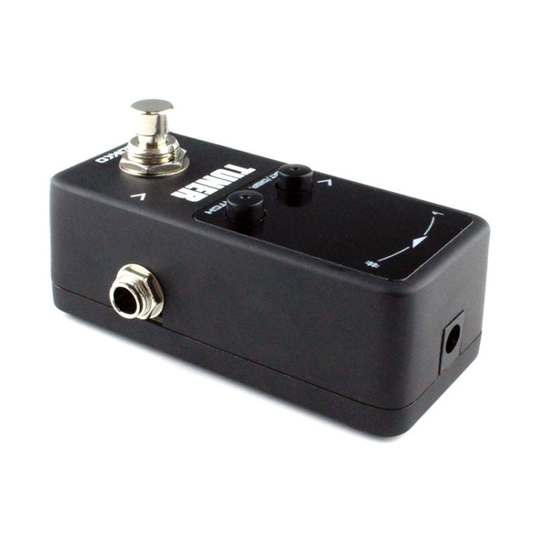 KOKKO FTN2 Guitar Mini Monoblock Effects Pedal Tuner, High Sensitivity Dual Mode Display Screen(Black)