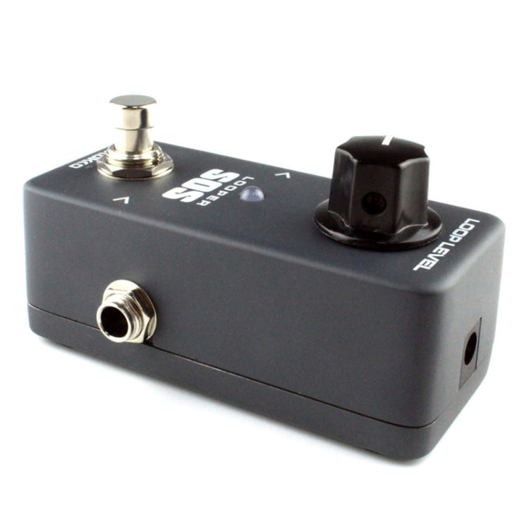 KOKKO FLP2 Mini SOS Looper Guitar Loop Recording Monoblock Effects Pedal(Black)