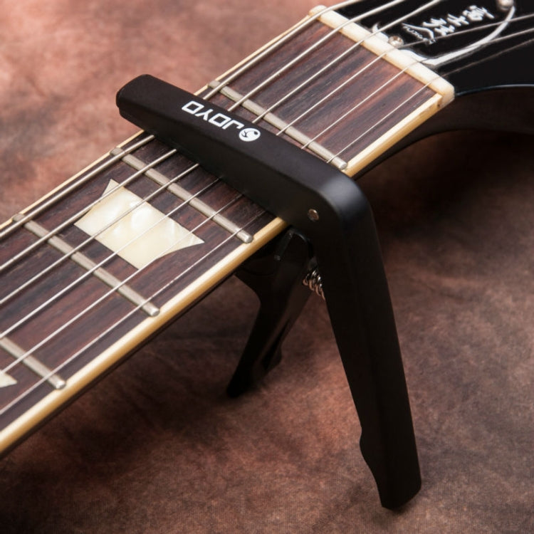 JOYO JCP-01 Guitar Capo Plastic Steel Lightweight Ukulele Capo (Black)