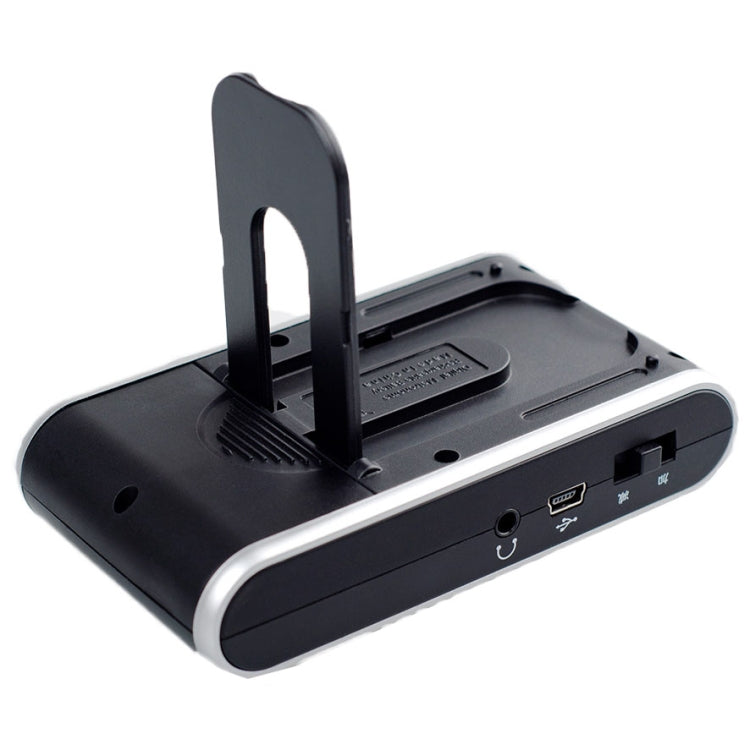 JOYO JM-90 Mini Portable Rechargeable Clip-on LED Indicator Electronic Digital Metronome Tone Generator Tuner for Guitar Violin Ukulele(Black)