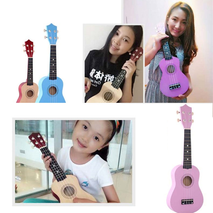 HM100 21 inch Basswood Ukulele Children Musical Enlightenment Instrument(Orange)