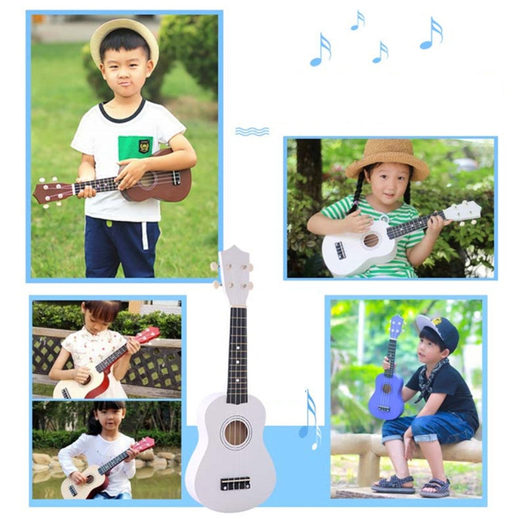 HM100 21 inch Basswood Ukulele Children Musical Enlightenment Instrument(Baby Blue)