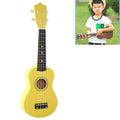 HM100 21 inch Basswood Ukulele Children Musical Enlightenment Instrument(Yellow)