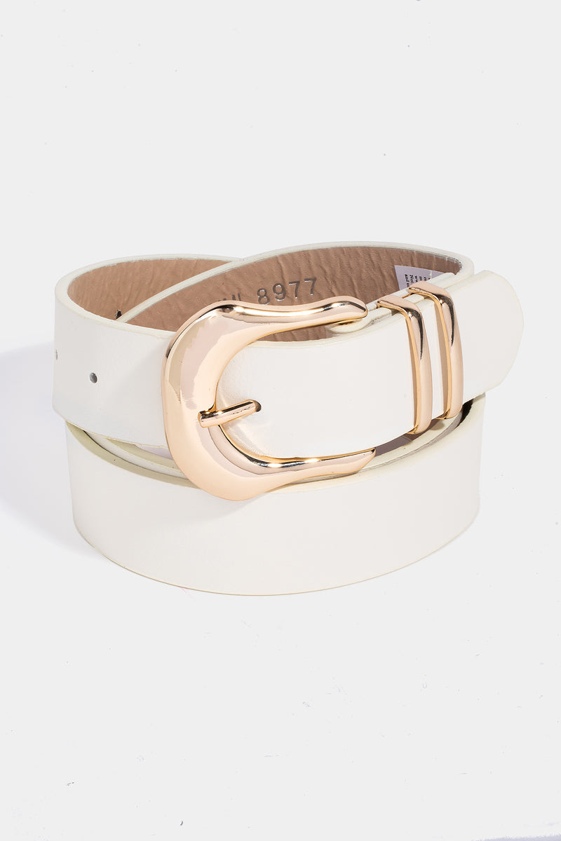Classic Vegan Leather Belt