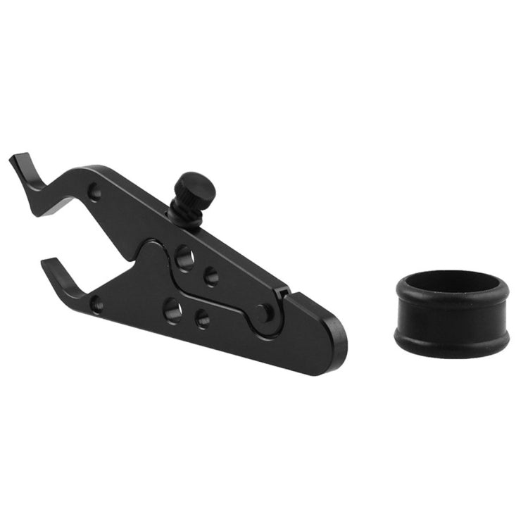 MB-OT312-BK Universal Motorcycle Modified Aluminum Throttle Control Clip Auxiliary Handle Fixed Clip Set