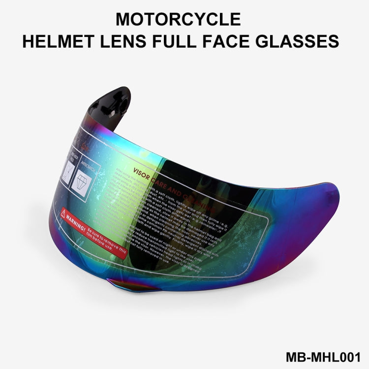 MB-MHL001 Motorcycle Helmet Shield Glasses Helmet Lens Full Face Visor Helmet Visor for AGV K3-SV K5(Colour)