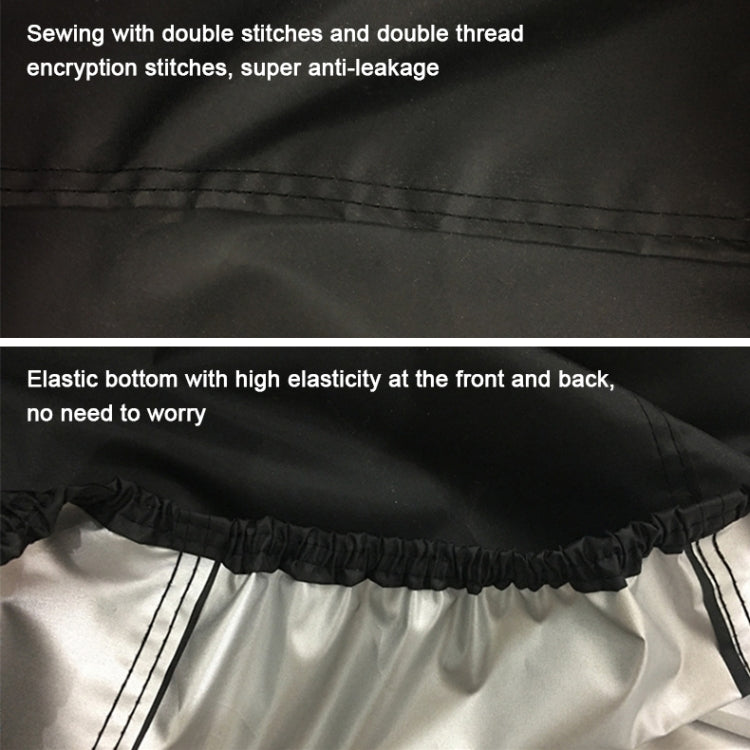 210D Oxford Cloth Motorcycle Electric Car Rainproof Dust-proof Cover, Size: L (Black)