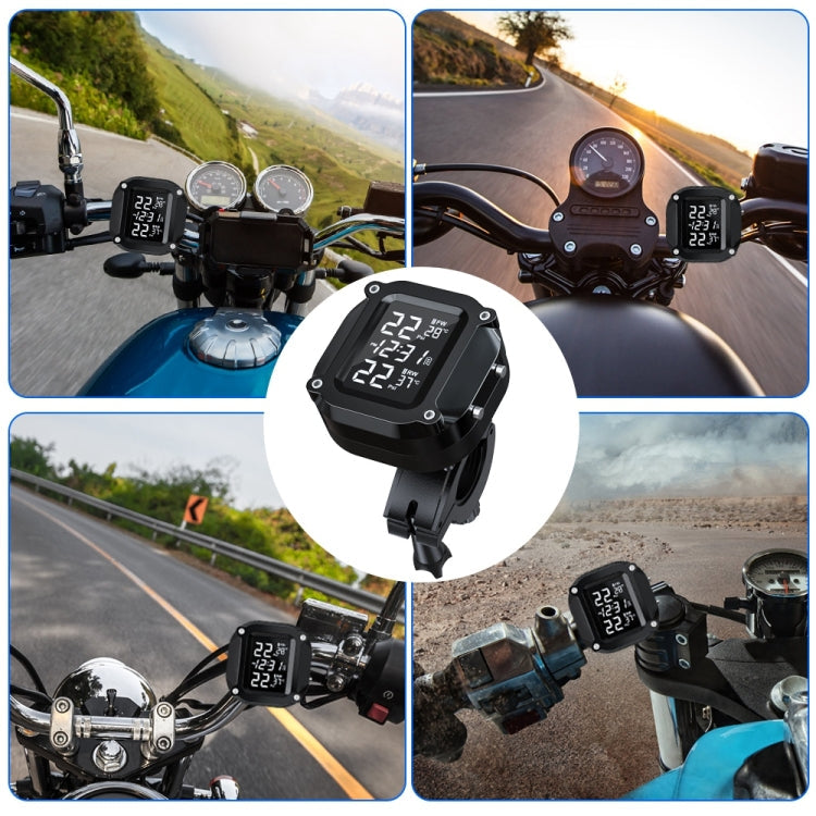 M6 Motorcycles Tire Pressure Monitor with Holder
