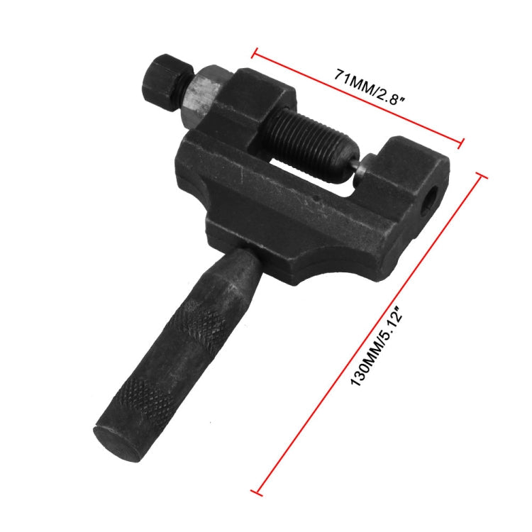 MB-CK014-BK Motorcycle / ATV Universal Chain Breaker Disassembler Repair Tool, Scope of Application: 420-530(Black)
