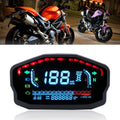 Speedpark Universal Motorcycle Modified LCD Speedometer Digital Backlight Odometer