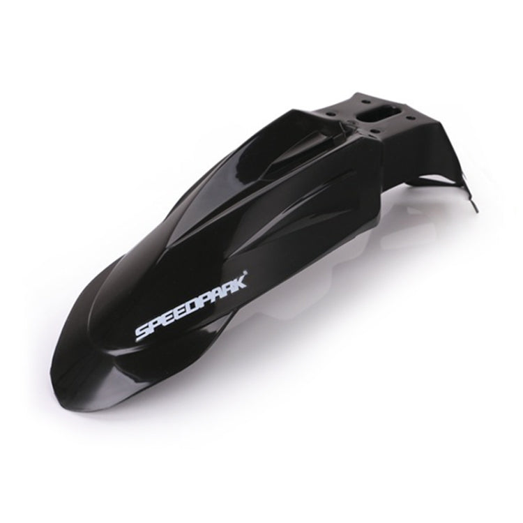 Speedpark Motorcycle Modified Front Wheel Fender Dustproof  Splash Flaps Mudguards for Yamaha / Suzuki / KTM (Black)