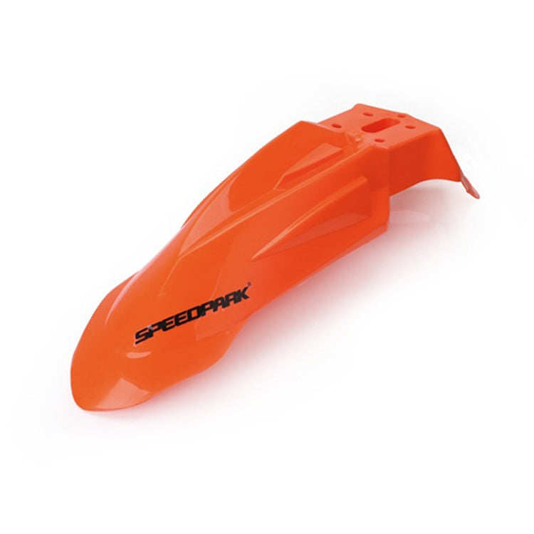 Speedpark Motorcycle Modified Front Wheel Fender Dustproof  Splash Flaps Mudguards for Yamaha / Suzuki / KTM (Orange)