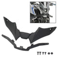 For Yamaha MT-09 2021-2023 Motorcycle Sport Downforce Naked Forntal Spoilers Aerodynamic Wing Deflector (Black)