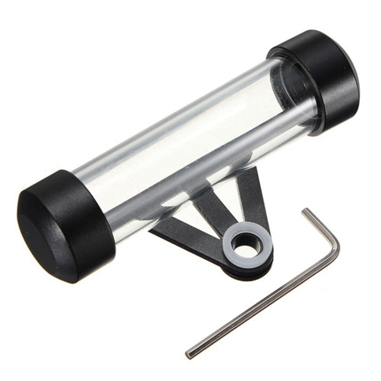 MP1001 Motorcycle Paper Car License Plate Placement Tube Waterproof Motorcycle Tax Tube Cylindrical Disc Paper Holder Air Vehicle License Plate Frame for Motorcycles(Black)