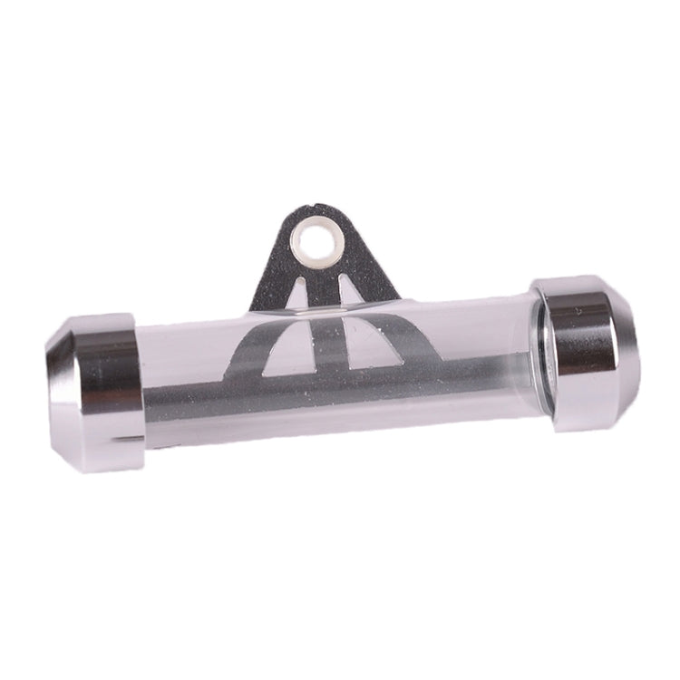 MP1001 Motorcycle Paper Car License Plate Placement Tube Waterproof Motorcycle Tax Tube Cylindrical Disc Paper Holder Air Vehicle License Plate Frame for Motorcycles(White)