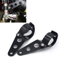Motorcycle Headlight Holder Modification Accessories, Size:L (Black)