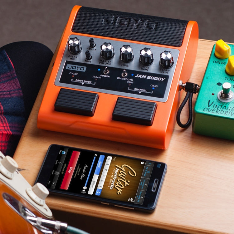 JOYO JAM BUDDY Bluetooth 4.0 Dual Channel with Effector Charging Guitar Small Speaker(Black)