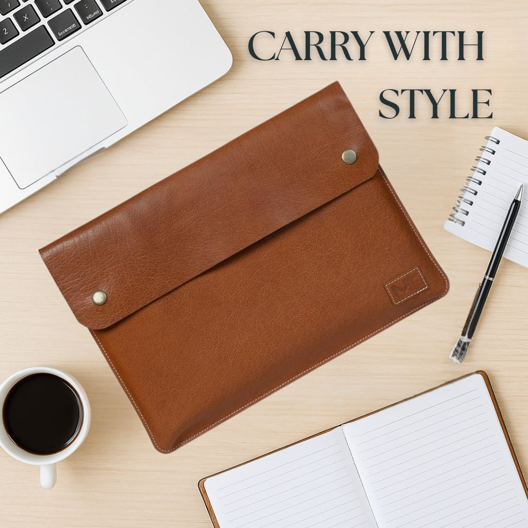 MacBook Leather Laptop Sleeve