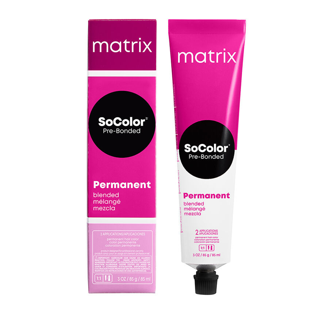 Matrix SoColor Blended Permanent Hair Color 9CG Light Blonde Copper Gold – 3 oz