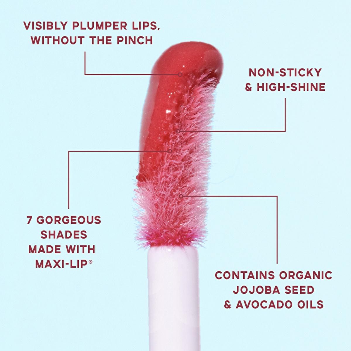 theBalm Instant Plump Your Pucker: Natural Lip Plumper & Volumizer with Organic Jojoba & Avocado Oil for Fuller, Hydrated Lips