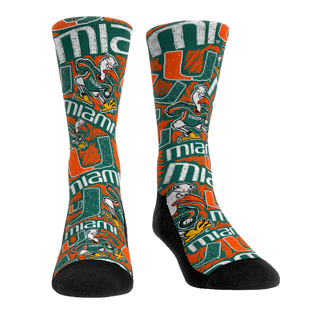 Miami Hurricanes - Logo Sketch