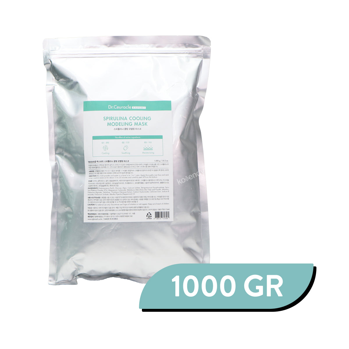 Dr.Ceuracle Modeling Mask Spirulina Cooling & Smoothing 1000g