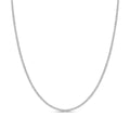 14K White Gold 3.0 Cttw Diamond Tennis Necklace