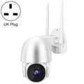 Tuya QX45 1080P Full HD IP65 Waterproof 2.4G Wireless IP Camera, Support Motion Detection & Two-way Audio & Night Vision & TF Card, UK Plug